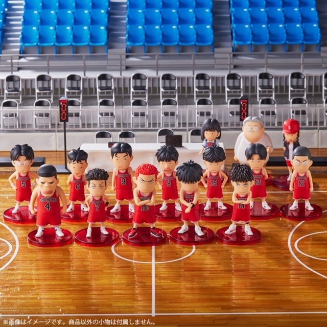 全国宅配無料 スラムダンク FIGURE COLLECTION 湘北 山王 SET