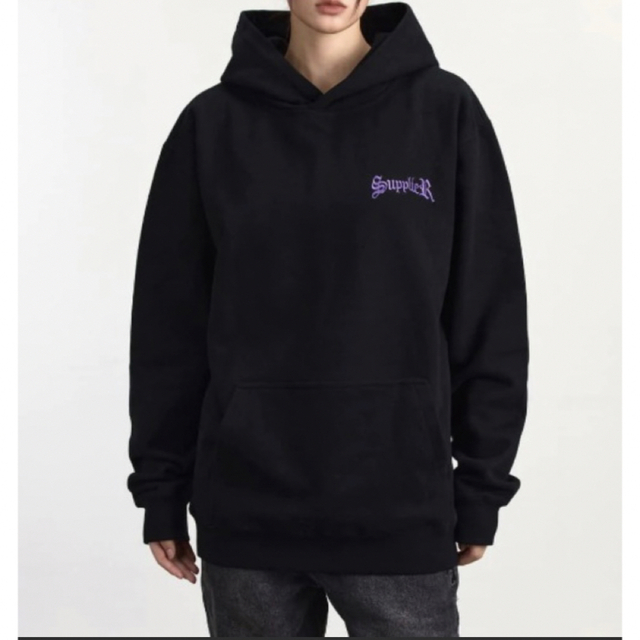 SUPPLIER CROSS LOGO HOODIE パーカー S-