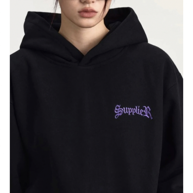 SUPPLIER CROSS LOGO HOODIE パーカー S-