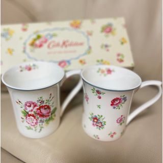 キャスキッドソン(Cath Kidston)の【新品】キャスキッドソン ペアマグカップ(グラス/カップ)