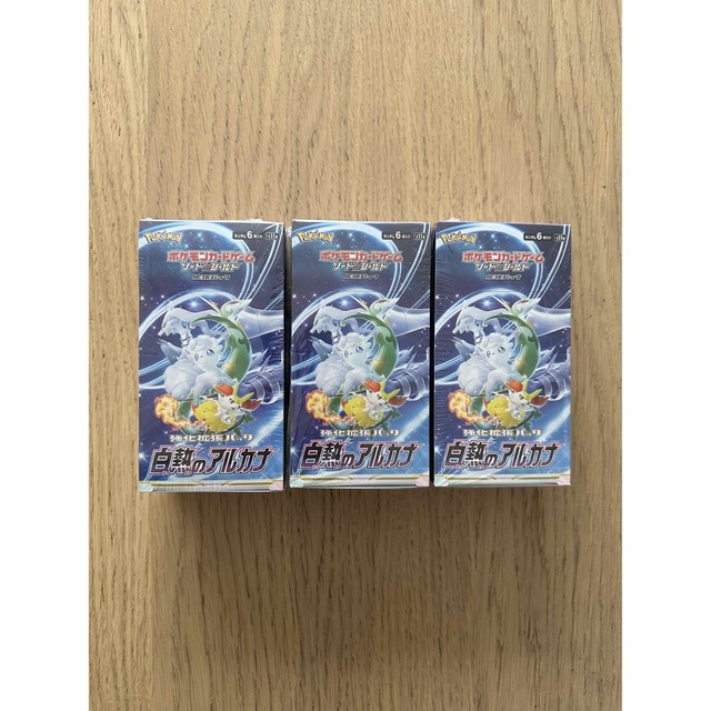 pokemonポケモンカード 白熱のアルカナ 3BOX シュリンク付き - Box