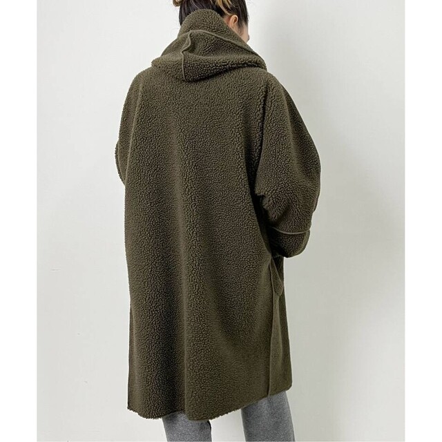 Lou Andrea/ルーアンドレア Mouton Fake Hood Coat Lou Andrea/ルーアンドレア Mouton Fake Hood Coat