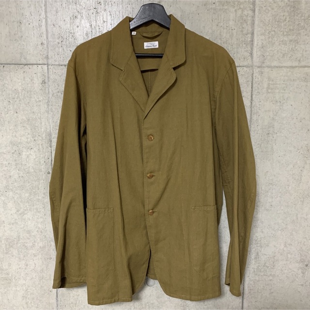 COMOLI(コモリ)の【COMOLI】20SS リネンコットンジャケット Khaki/48 メンズのジャケット/アウター(テーラードジャケット)の商品写真