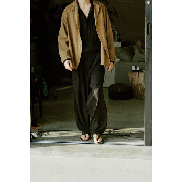 COMOLI(コモリ)の【COMOLI】20SS リネンコットンジャケット Khaki/48 メンズのジャケット/アウター(テーラードジャケット)の商品写真