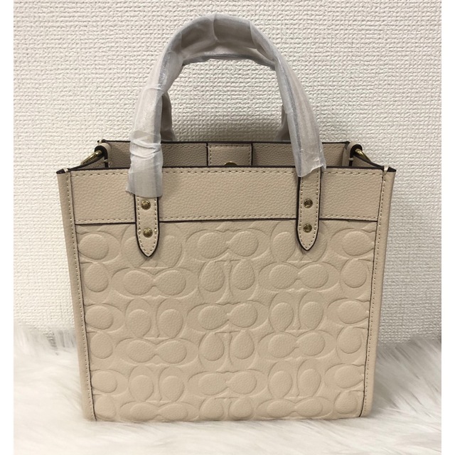 COACH❣️フィールド トート 22 シグネチャー レザー