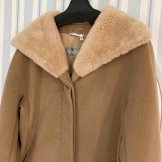 Max Mara　ロングコート　厚手　ブラウン　レディース　冬物　高級