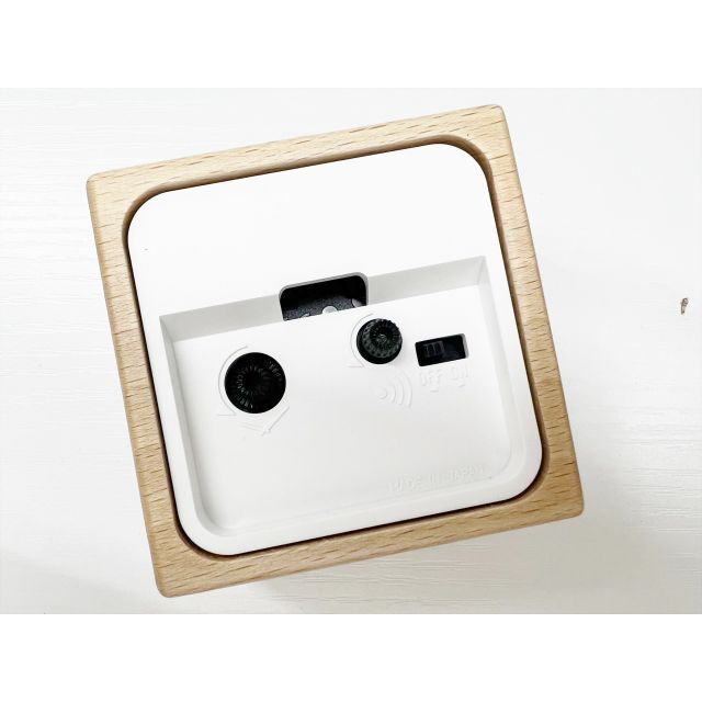 MUJI (無印良品) - 未使用 新品 無印 ブナ材 時計 置時計 MJ-BC1 MUJI (無印良品) - 未使用 新品 無印 ブナ材 時計 置時計 MJ-BC1