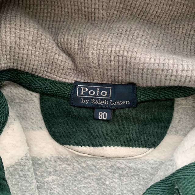 POLO RALPH LAUREN(ポロラルフローレン)のラルフローレン　パーカー　80 キッズ/ベビー/マタニティのベビー服(~85cm)(トレーナー)の商品写真