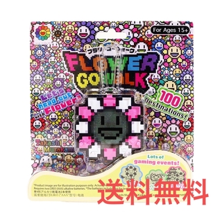 モマ(MOMA)のflower go walk 村上隆 pink×white(携帯用ゲーム機本体)