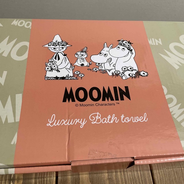 MOOMIN ムーミン　バスタオル エンタメ/ホビーのおもちゃ/ぬいぐるみ(キャラクターグッズ)の商品写真