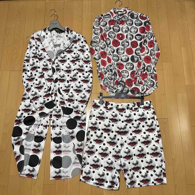 COMME des GARCONS HOMME PLUS(コムデギャルソンオムプリュス)の3点セット コムデギャルソンオムプリュス フォルナセッティ セットアップ メンズのスーツ(セットアップ)の商品写真