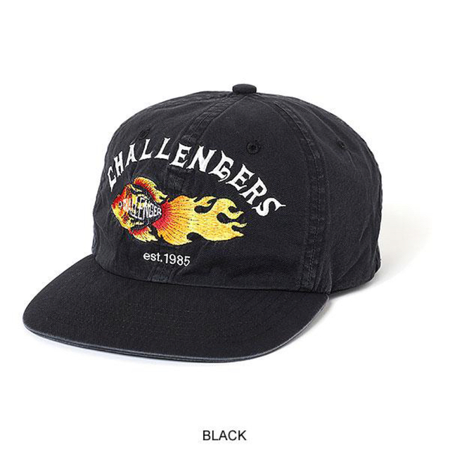 『超美品』CHALLENGER チャレンジャー FLAME FISH CAP