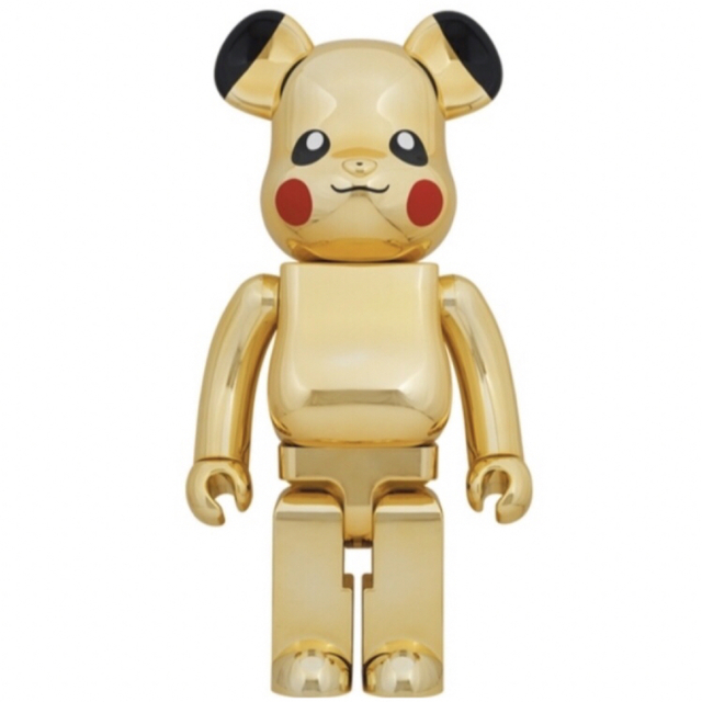 BE@RBRICK ピカチュウ GOLD CHROME Ver.1000％　新品