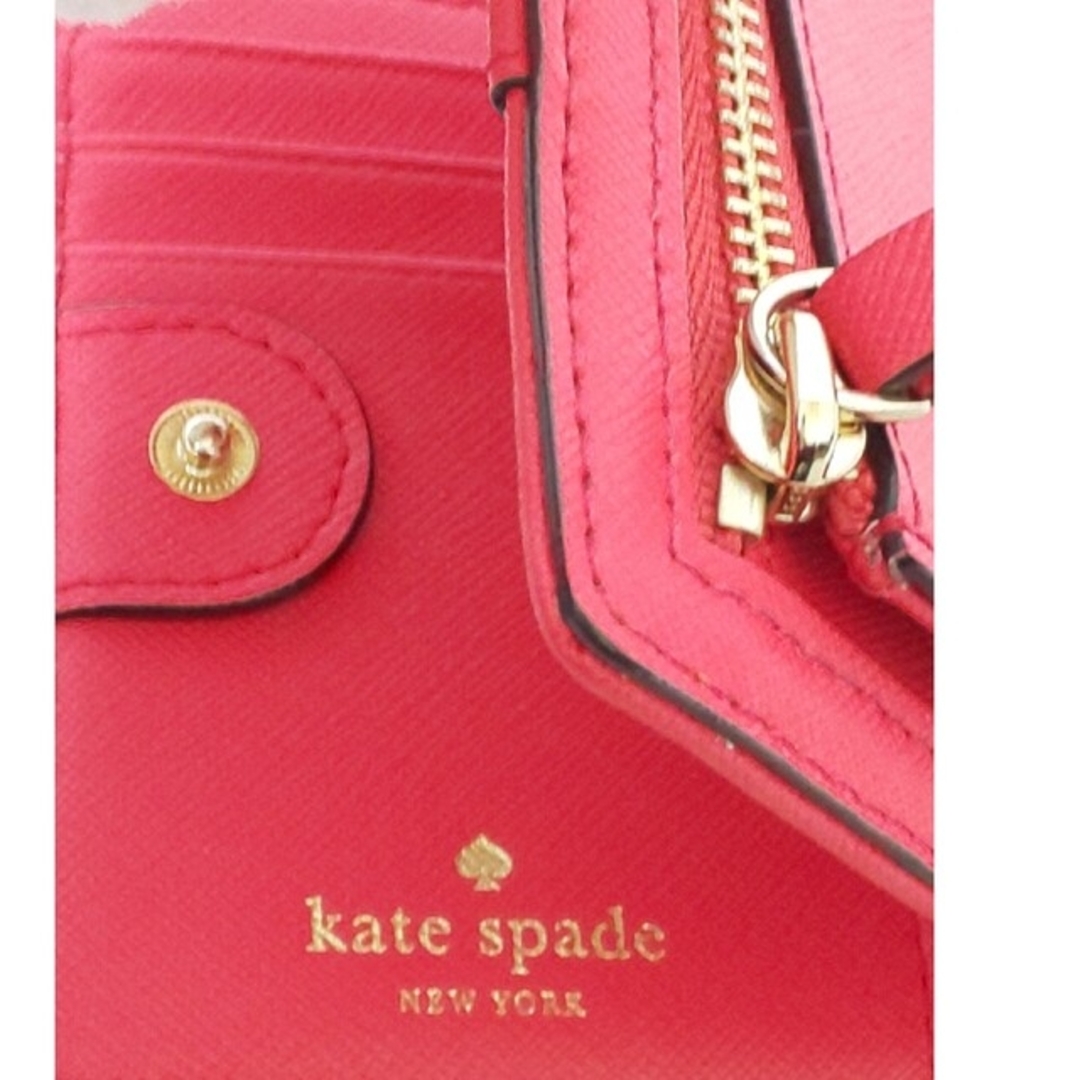 kate spade new york(ケイトスペードニューヨーク)の【美品・早い者勝ち‼️】ケイトスペードニューヨーク 折りたたみ財布 二つ折り財布 レディースのファッション小物(財布)の商品写真