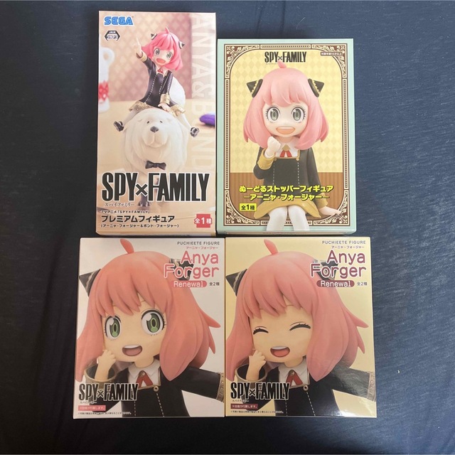 1/31までの出品 SPY×FAMILY フィギュア 2セット きくりんさん | フリマアプリ ラクマ