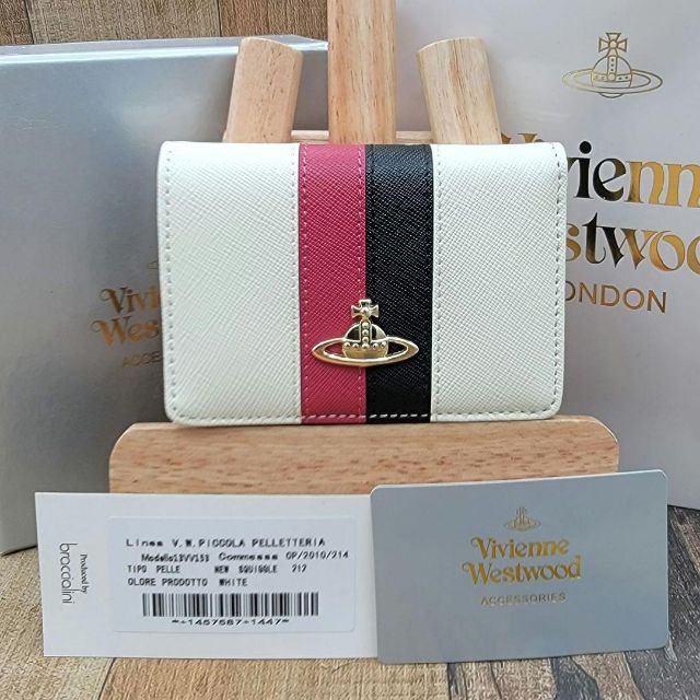 Vivienne Westwood(ヴィヴィアンウエストウッド)の✨新品 翌日発送✨ヴィヴィアンウエストウッド 三つ折り財布 13VV153 レディースのファッション小物(財布)の商品写真