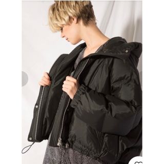 ラスト 新品 FRAY I.D ショートダウン ブラック 0 (S)