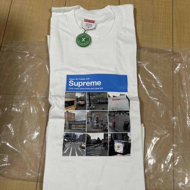 Supreme(シュプリーム)のsupreme verify tee XL メンズのトップス(Tシャツ/カットソー(半袖/袖なし))の商品写真