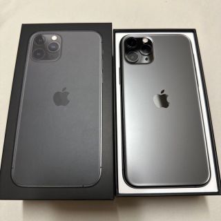 アイフォーン(iPhone)のiPhone11 pro 256GB スペースグレイ フルセット 美品(スマートフォン本体)