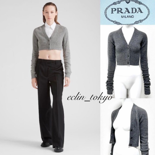 新品未使用 PRADA プラダ カーディガン M