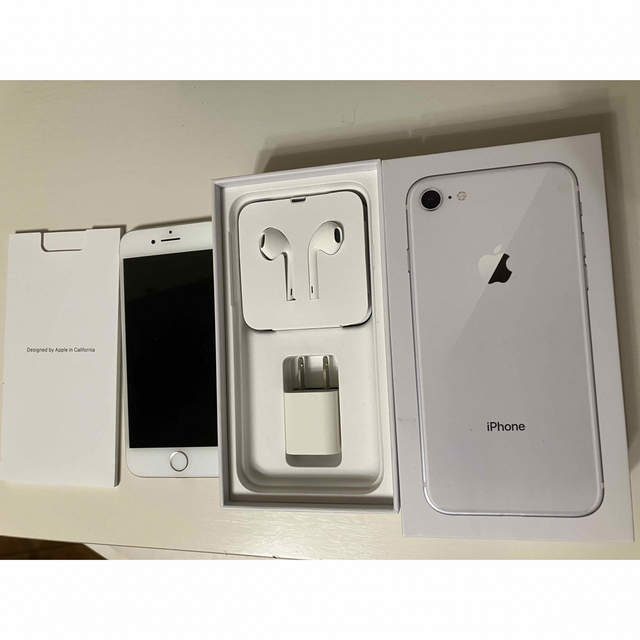 iPhone - iPhone8 64GB シルバー スマートフォン本体 iPhone - iPhone8 64GB シルバー スマートフォン本体