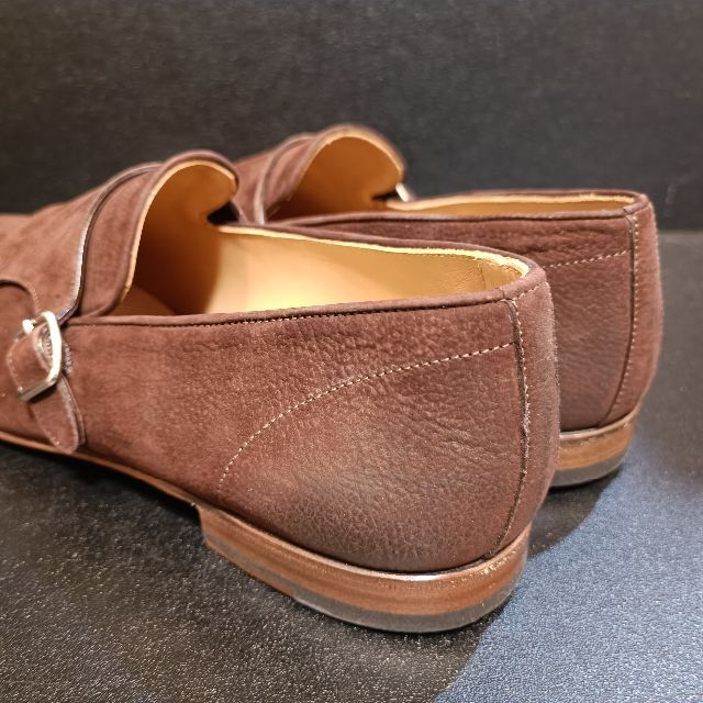 ペルーゾ（PELUSO） イタリア製革靴　茶　EU41 6
