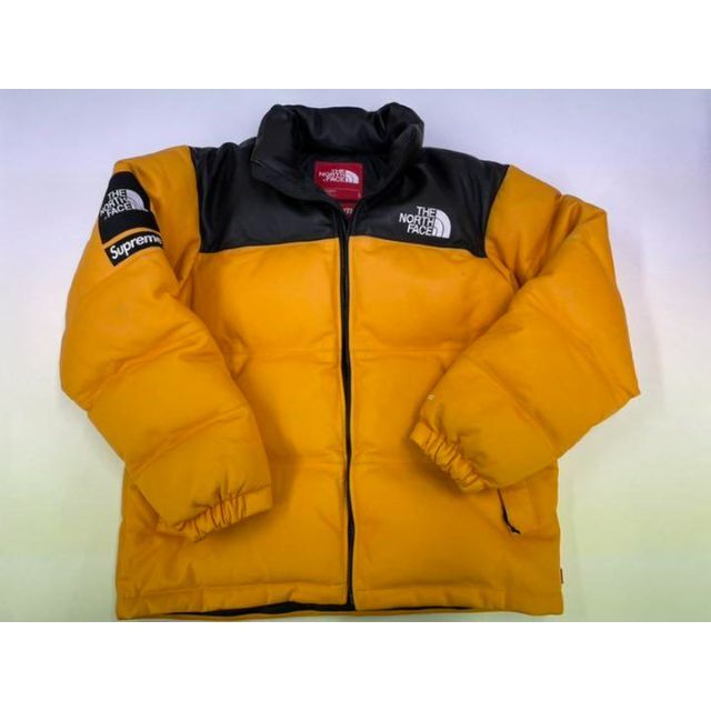THE NORTH FACE - THE NORTH FACE × supreme レザーヌプシ(ダウン)