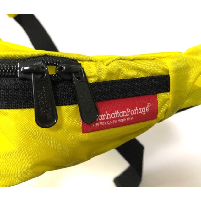 Manhattan Portage(マンハッタンポーテージ)のマンハッタンポーテージ ウエストバッグ 黄 イエロー ボディバッグ フェス ジョ メンズのバッグ(ウエストポーチ)の商品写真