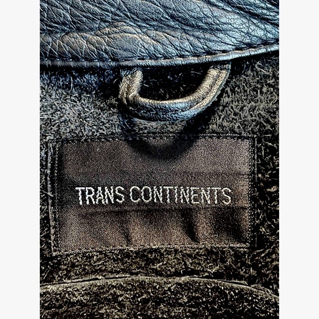 TRANS CONTINENTS トランスコンチネンツ レザーシャツ 本革 本皮