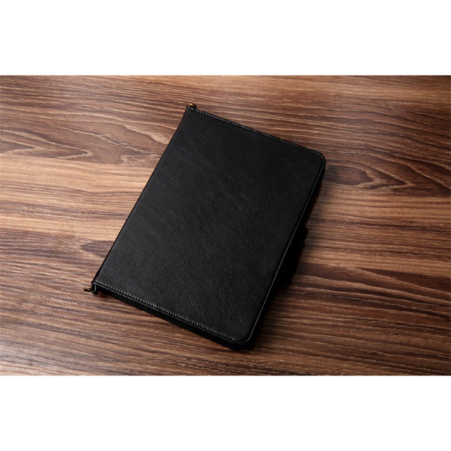 iPadカバー ショルダー 斜め 肩掛け 収納 9.7 10.2 10.9 黒 スマホ/家電/カメラのスマホアクセサリー(iPadケース)の商品写真