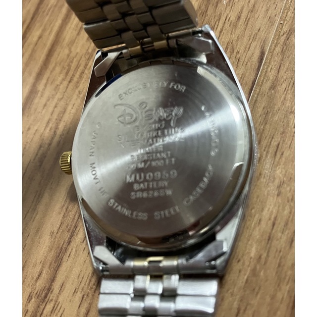 SII(セイコーインスツル)製 ミッキーマウス腕時計 MU0959-MT メンズの時計(腕時計(アナログ))の商品写真