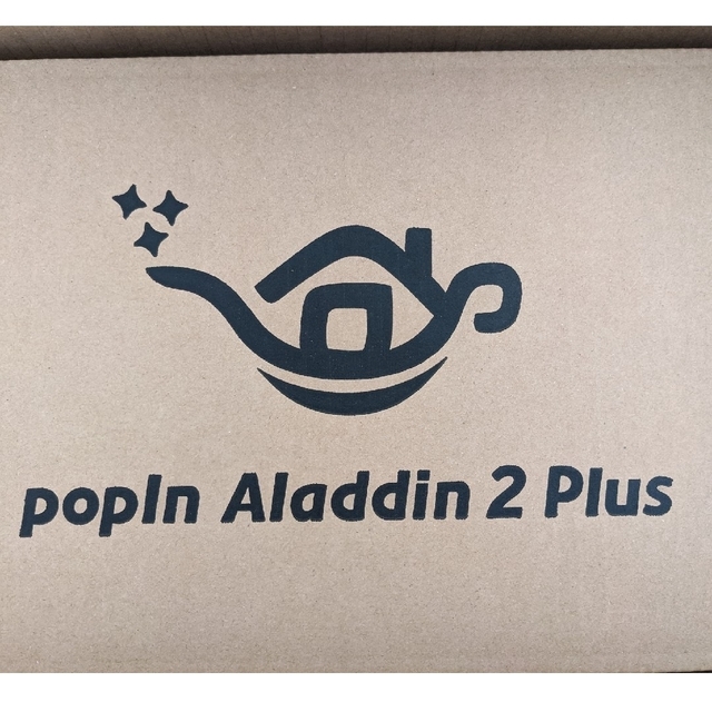 popin aladdin 2 plus 領収書付き スマホ/家電/カメラのテレビ/映像機器(プロジェクター)の商品写真