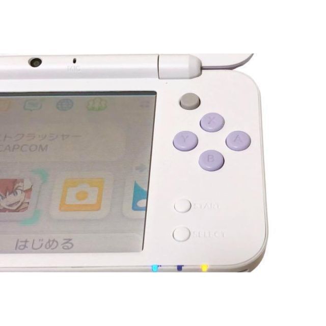 ショップNewニンテンドー2DS LL ホワイト×ラベンダー 携帯用ゲーム本体