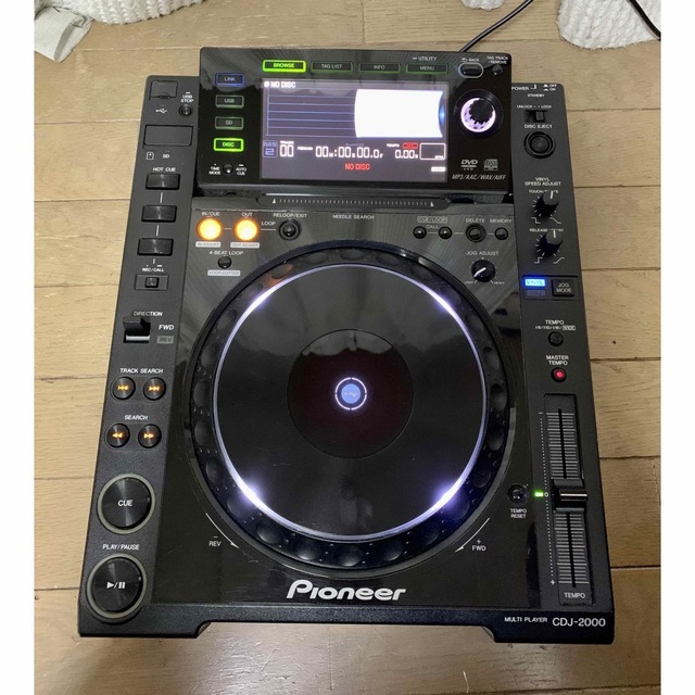 Pioneer(パイオニア)の美品　Pioneer CDJ-2000  楽器のDJ機器(CDJ)の商品写真