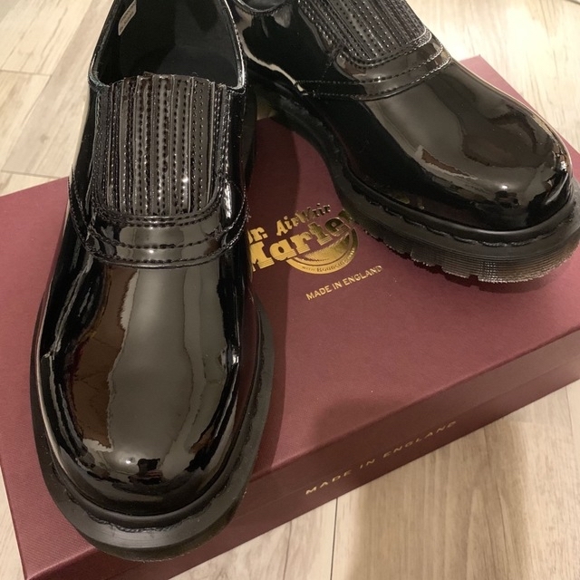 ローファー/革靴新品★Dr.Martens PATENT LAMPER 26885001 UK5