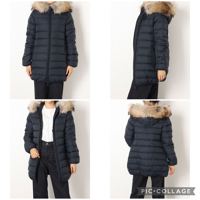 DUVETICA(デュベティカ)のタグ付美品◆デュベティカ DUVETICA チェレブロス BLUE NAVY レディースのジャケット/アウター(ダウンジャケット)の商品写真