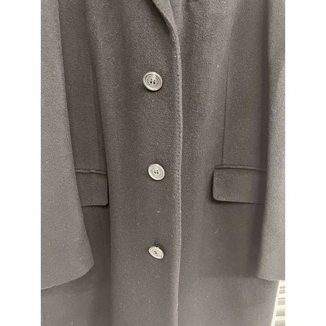 極美品 ダンヒル ウールカシミヤコート 黒LL | myglobaltax.com