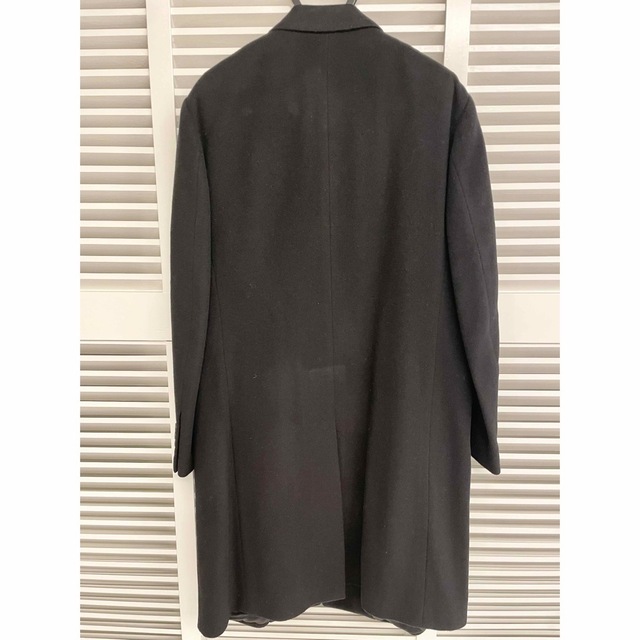 極美品 ダンヒル ウールカシミヤコート 黒LL | myglobaltax.com