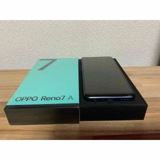 オッポ(OPPO)のOPPO Reno7 A 6GB 128GB  中古 良品(スマートフォン本体)