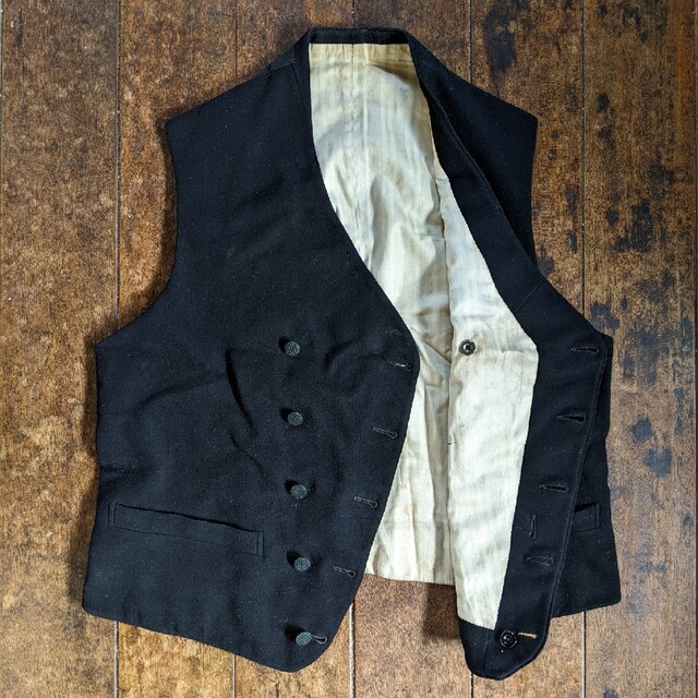 黒 ★ ビンテージ スーツ ピース セットアップ シャツ ジャケット パンツ