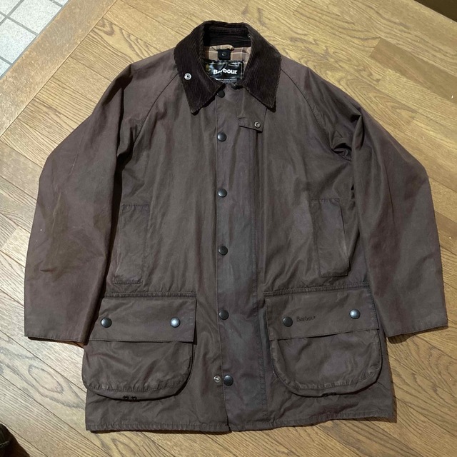 【オイル抜き】BARBOUR beaufort C38 ラスティックブラウン