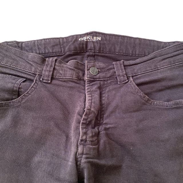 OSKLEN(オスクレン)の輸入物✨オスクレン ヴィンテージ古着　ダメージブラックデニム メンズのパンツ(デニム/ジーンズ)の商品写真
