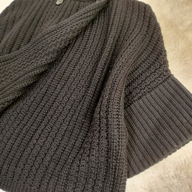 ボレロ Max Mara ボレロ 極上ストレッチメリノウール 代表作ケーブルニット