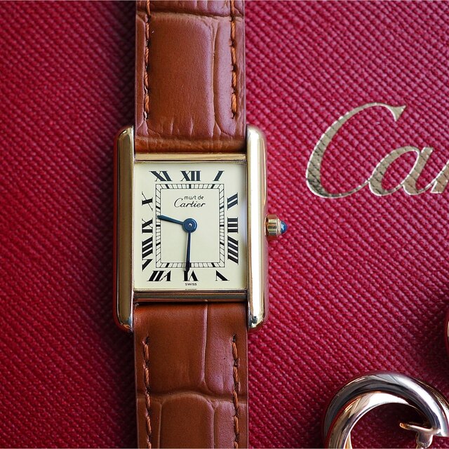 爆売りセール開催中!】 Cartier - 美品カルティエ マストタンク