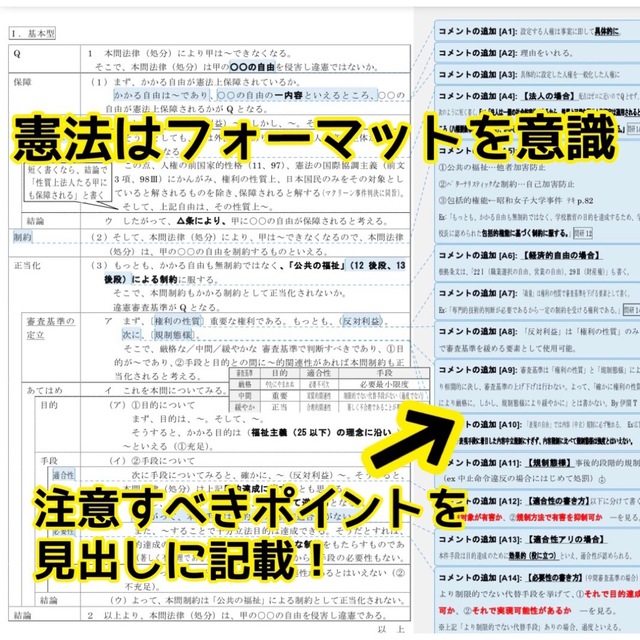 2021司法試験合格者の自作論証集（6科目）