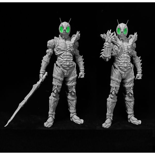 1/6 仮面ライダー Shadow Moon(未組み立て未塗装) ガレージ 1/6 仮面ライダー Shadow Moon(未組み立て未塗装) ガレージ