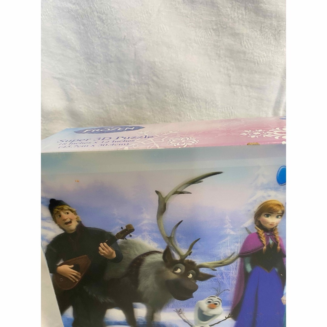 アナと雪の女王(アナトユキノジョオウ)のDisney frozen Super 3D puzzle エンタメ/ホビーのおもちゃ/ぬいぐるみ(キャラクターグッズ)の商品写真