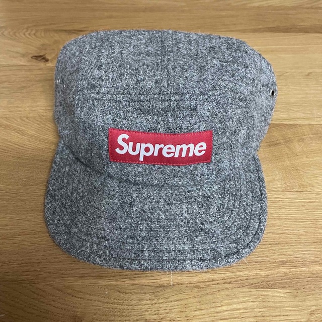 Supreme×HarrisTweedハリスツイード campcap帽子