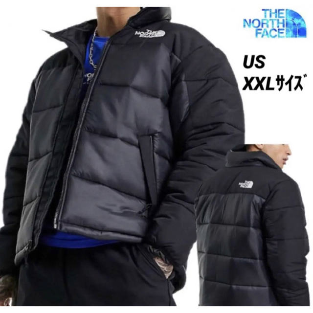 【海外限定】TNF メンズ ヒマラヤンジャケット 中綿　ブラック　US/3L