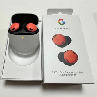 グーグル(Google)のPixel Buds Pro Coral 珊瑚紅(ヘッドフォン/イヤフォン)